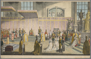 František Wolf, Johann Nepomuk Höchle – Korunovácia Karolíny Augusty 