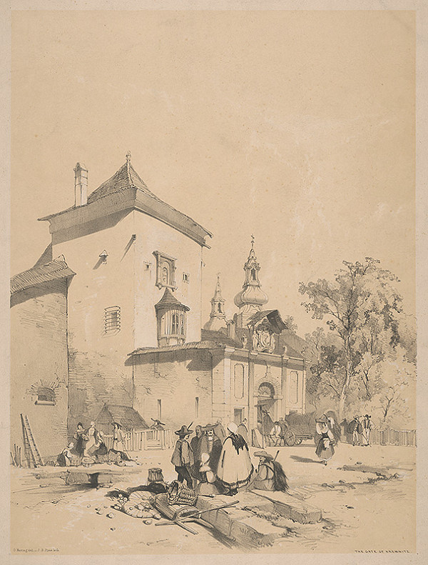 George Edwards Hering – Brána v Kremnici 