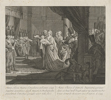 António Zatta – Mária Terézia na uhorskom sneme 1741 