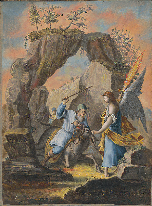 Stredoeurópsky maliar zo 17. storočia – Baálamova oslica 