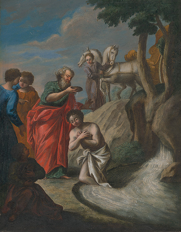 Caspar Luyken – Filip krstí etiópskeho eunucha 