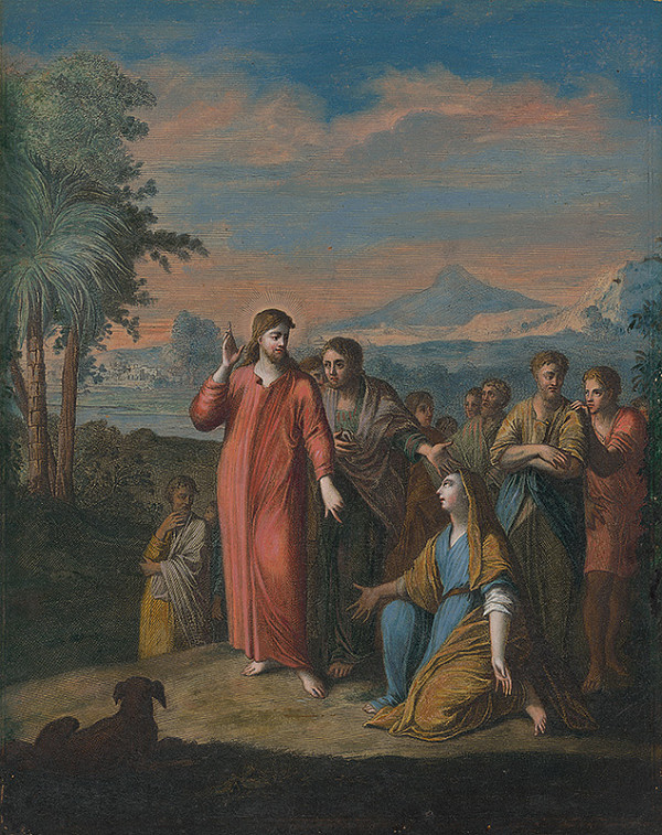 Caspar Luyken – Uzdravenie dcéry kanaánskej ženy 