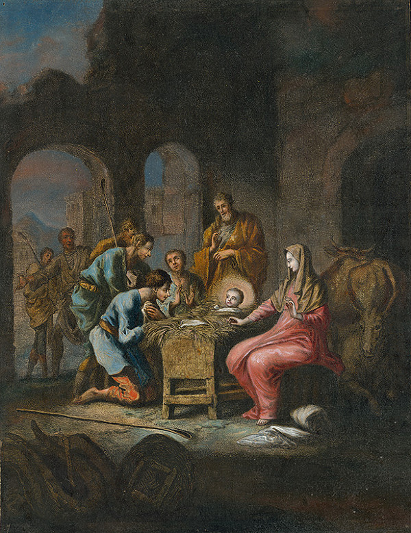 Jan Luyken, Christoph Weigel st. – Klaňanie pastierov 