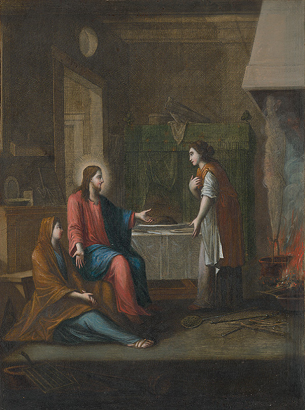 Caspar Luyken – Ježiš u Marty a Márie 