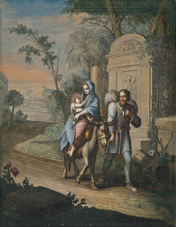 Caspar Luyken, Christoph Weigel st. – Útek do Egypta 