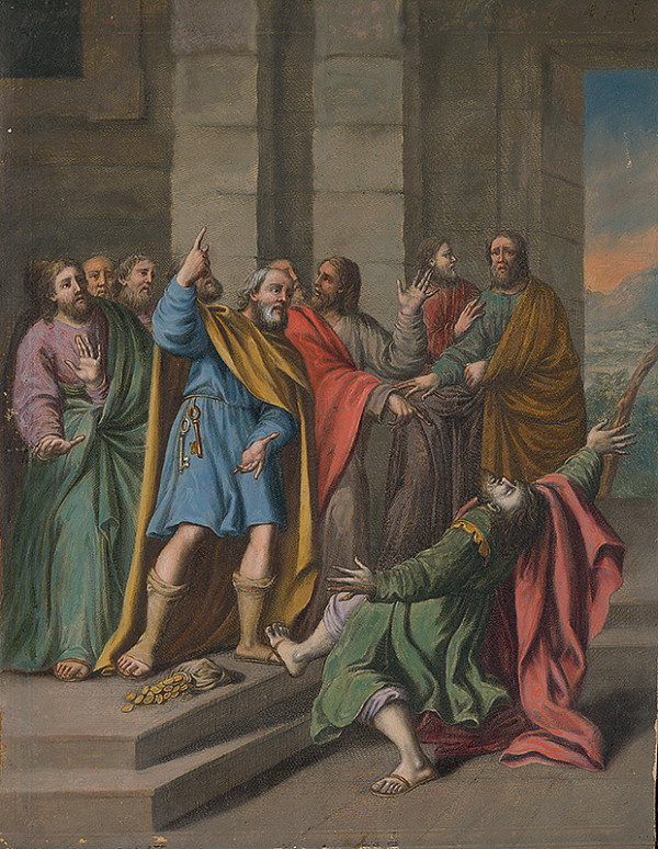 Stredoeurópsky maliar zo 17. storočia – Zapredanie Krista 