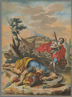 Johann Georg Hertel, Gottfried Bernhard Götz – Dávid a Goliáš 