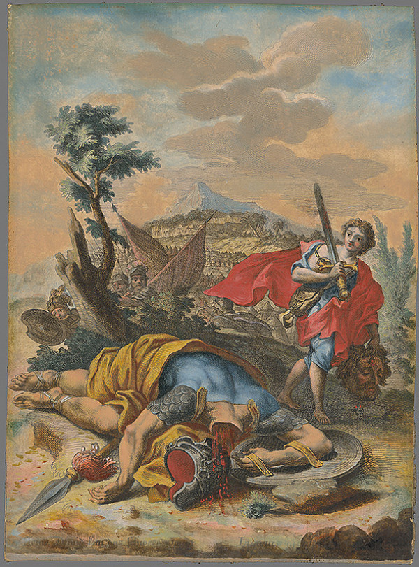 Johann Georg Hertel, Gottfried Bernhard Götz – Dávid a Goliáš 