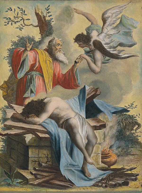 Stredoeurópsky maliar zo 17. storočia – Obetovanie Izáka 