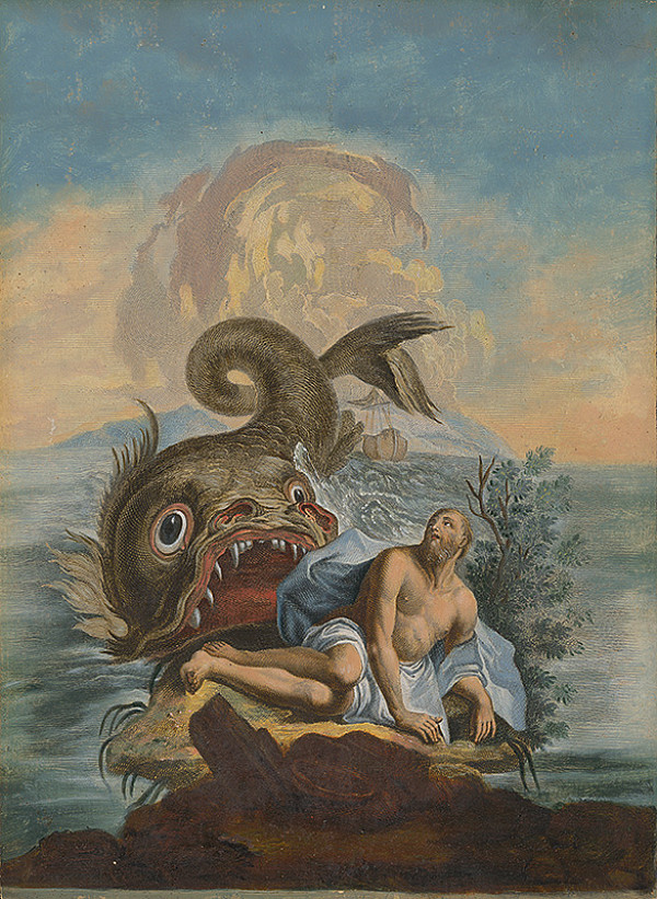 Stredoeurópsky maliar zo 17. storočia – Jonáš a veľryba 