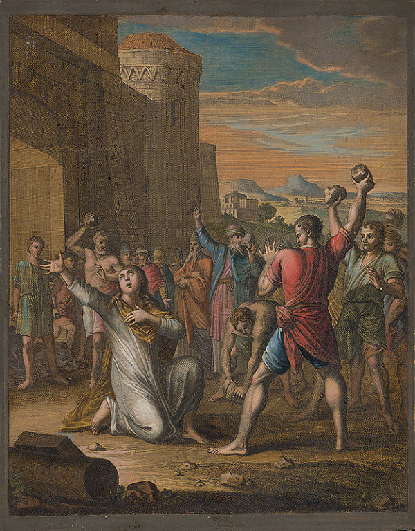 Caspar Luyken, Christoph Weigel st. – Ukameňovanie svätého Štefana 