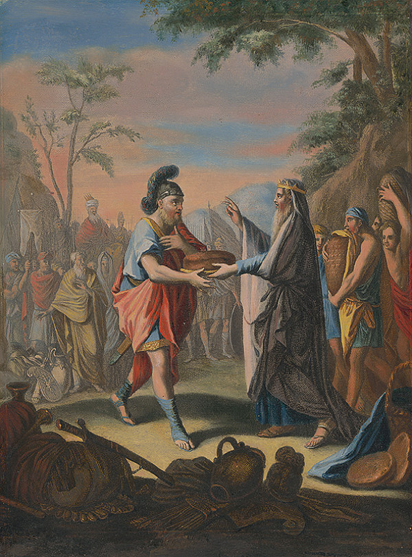 Caspar Luyken – Abrahám a Melchizedek 