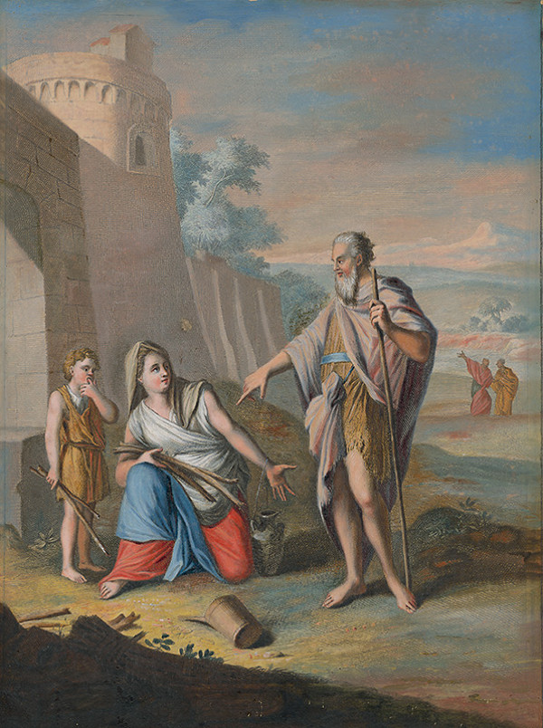 Caspar Luyken, Christoph Weigel st. – Prorok Eliáš v Sarepte 