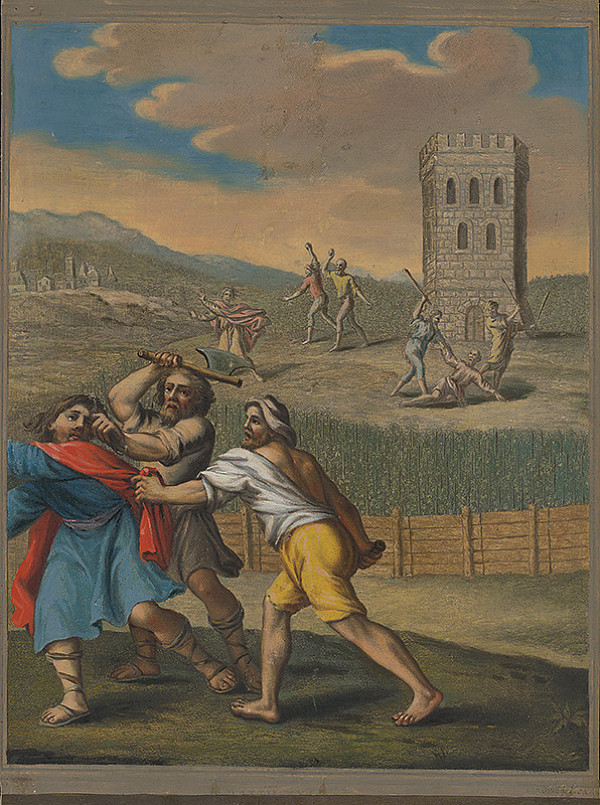 Caspar Luyken, Christoph Weigel st. – Podobenstvo o zlých vinohradníkoch 