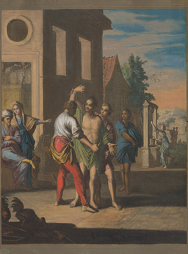 Caspar Luyken, Christoph Weigel st. – Odievanie nahého 