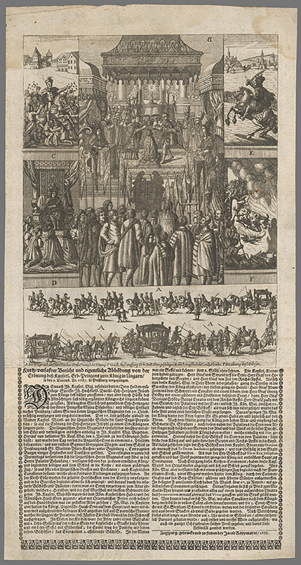 Jacob Koppmayer – Korunovácia Jozefa I. v Bratislave 