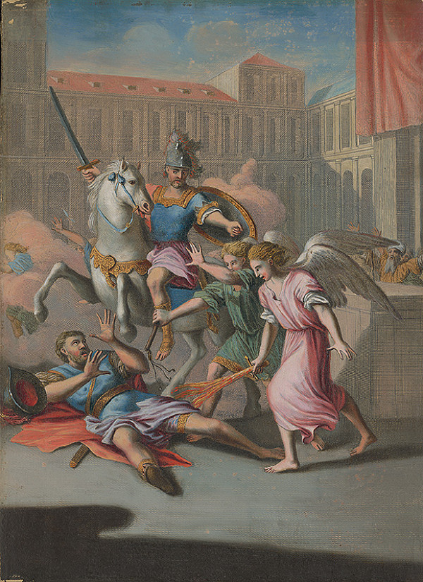 Caspar Luyken, Christoph Weigel st. – Smrť Heliodora 