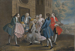 Pierre Etienne Moitte, Sébastien Le Clerc ml., Nicolas de Larmessin – Návrat márnotratného syna (5.) (L’enfant prodigue reclamant la bonté de son père) 