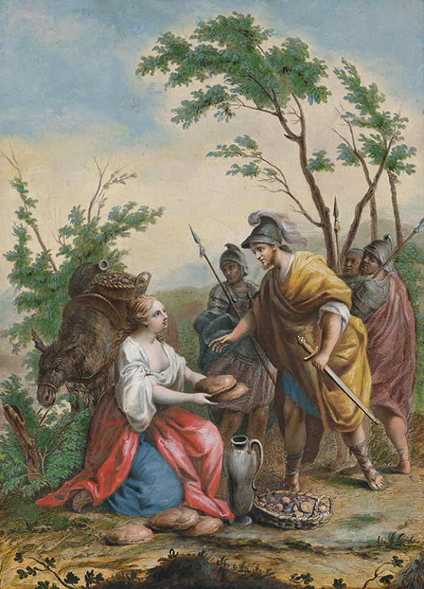 Jacopo Amigoni – Dávid a Abigail 