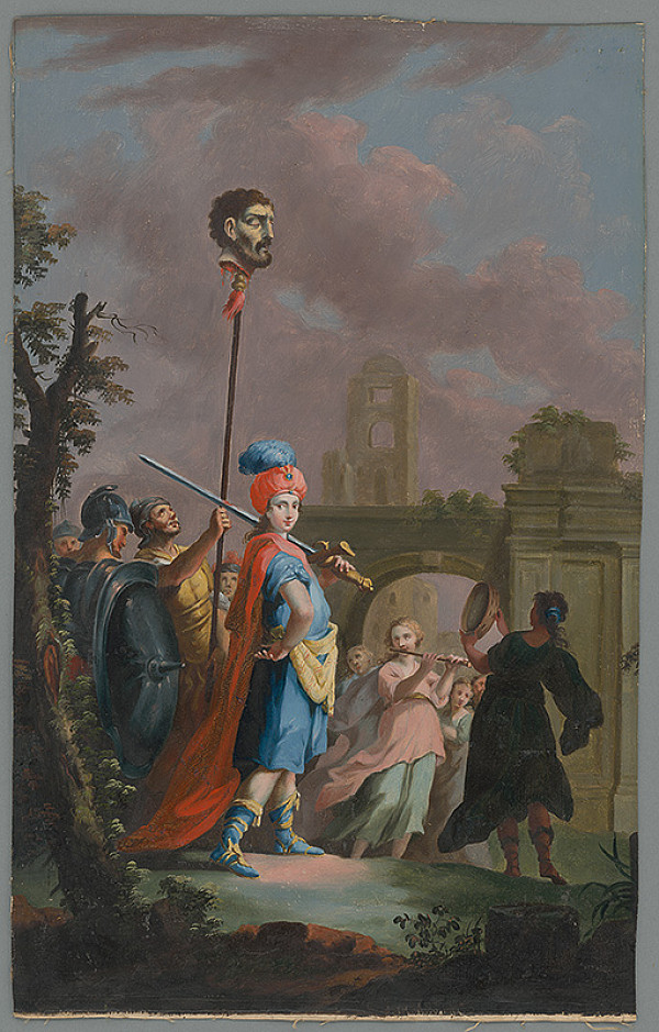 Giuseppe Zocchi, Joseph Wagner – Dávid sa vracia s Goliášovou hlavou 