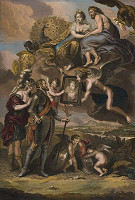 Jean Audran, Peter Paul Rubens, Jean Marc Nattier – Henrich IV. prijíma portrét Márie de Medici 