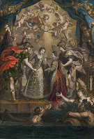 Jean Marc Nattier, Peter Paul Rubens, Benoit Audran – Zámena dvoch princezien z Francúzska a zo Španielska v Bidassoa v Hendaye 