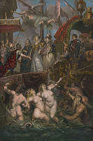 Gaspar Duchange, Jean Baptiste Nattier, Peter Paul Rubens – Vylodenie Márie de Medici v Marseille  