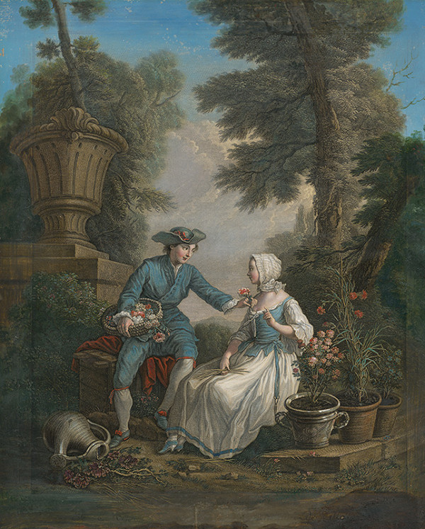 Etienne Jeaurat, Pierre-Charles-Nicolas Dufour – Mladý záhradník (Le garçon jardinier) 