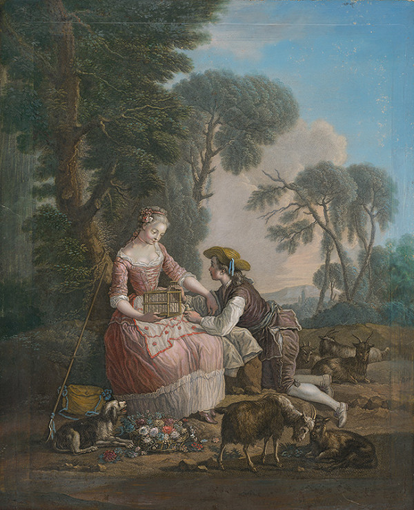 Pierre-Charles-Nicolas Dufour, Etienne Jeaurat – Vytrvalý pastier 