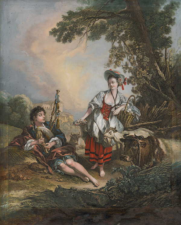René Gaillard, François Boucher – Pastierova odmena 