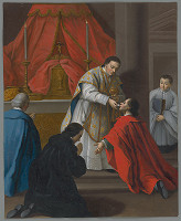 Pietro Longhi – Prijímanie 