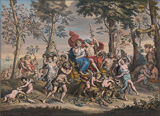 Jean Baptist de Poilly, Paul Mignard – Jeseň. Triumf Bakcha a Ariadny 