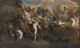 Peter Paul Rubens, Jean Baptiste Nattier, Bernard Picart – Alegória panovania Márie de Medici  