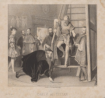 Friedrich Gutsch st. , C. Lang – Karol V. u Tiziana 