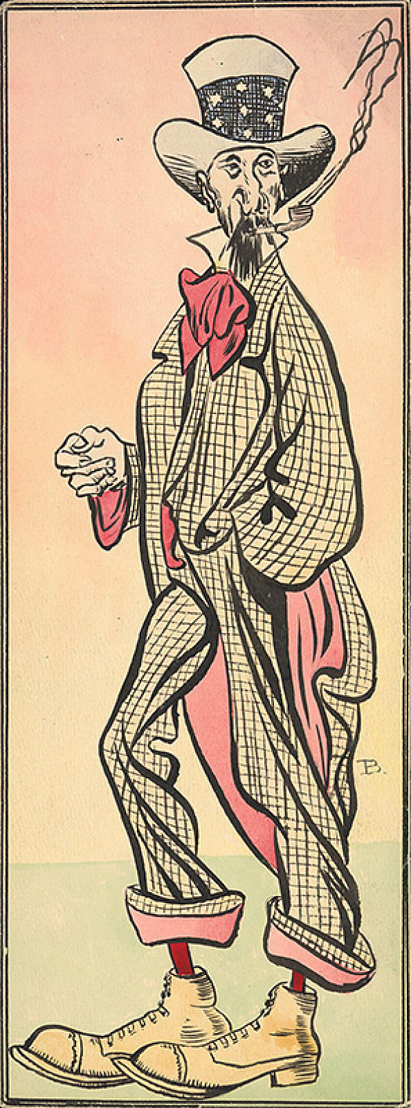 István Bélaváry-Burchard – Karikatúra Apponyiho 2. 