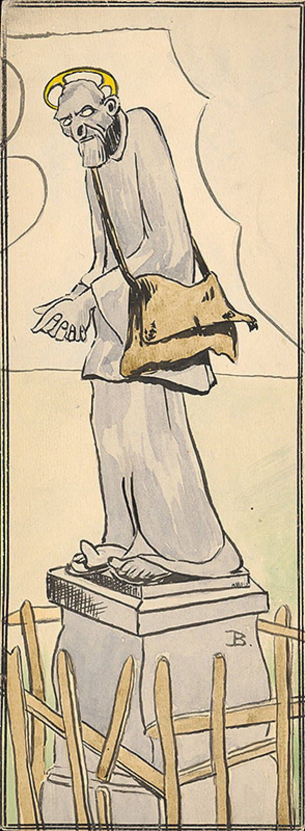 István Bélaváry-Burchard – Karikatúra Apponyiho 7. 