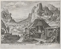 Maarten de Vos st., Jan Sadeler I. – Tubalkain vo svojej vyhni (12) 