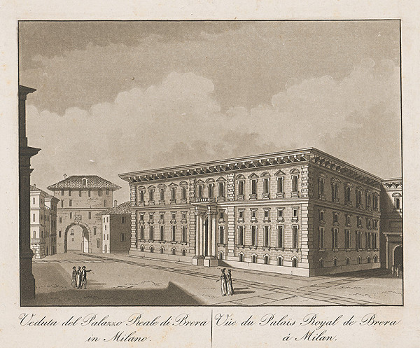 Taliansky maliar z prelomu 18. - 19. storočia – Kráľovský palác de Brera v Miláne 