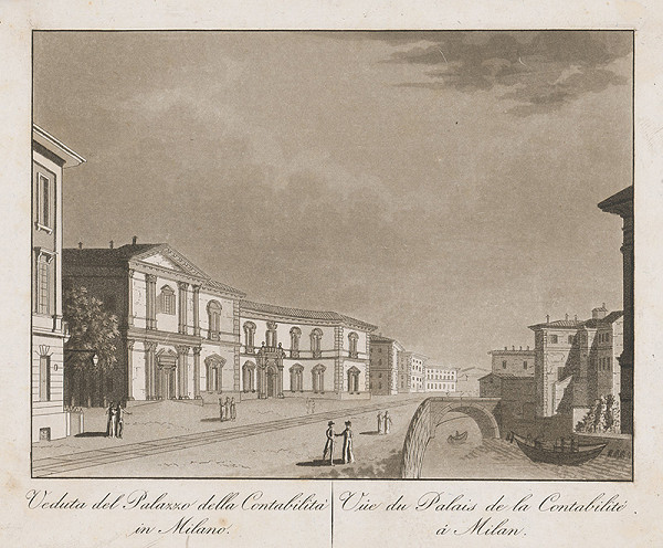 Taliansky maliar z prelomu 18. - 19. storočia – Palác Constabilité v Miláne 