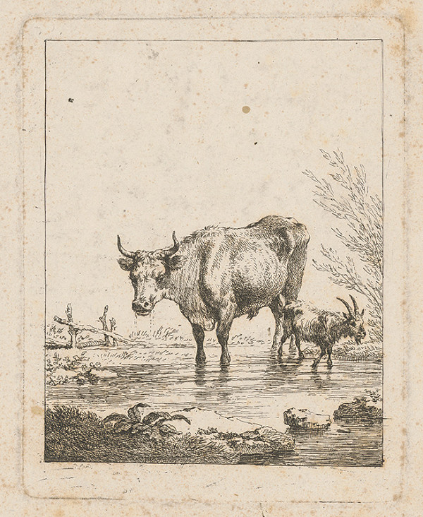 Stredoeurópsky maliar z prelomu 17. - 18. storočia – Pri vode 