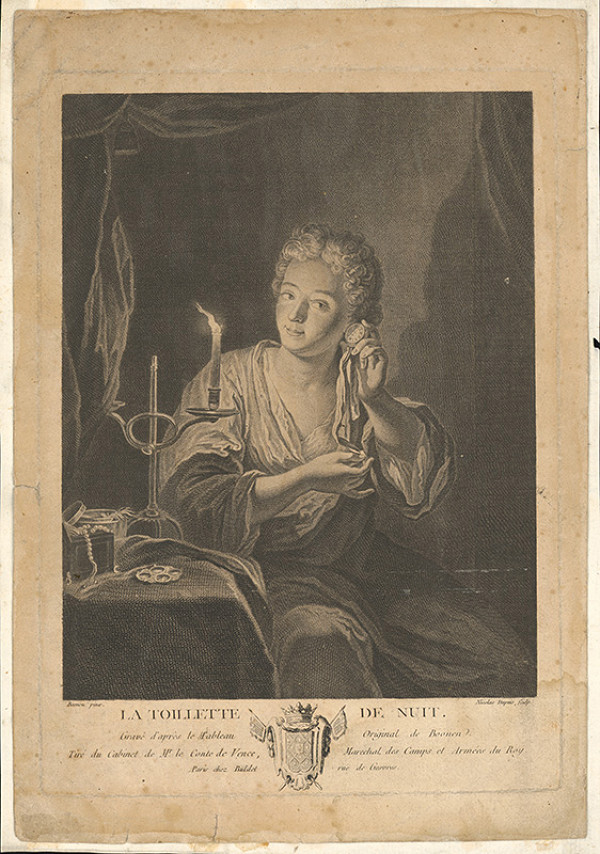 Stredoeurópsky maliar z 18. storočia – Nočná toaleta 