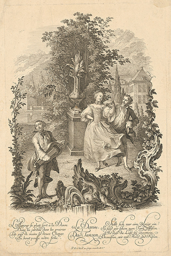 Stredoeurópsky maliar z 18. storočia – Tanec 