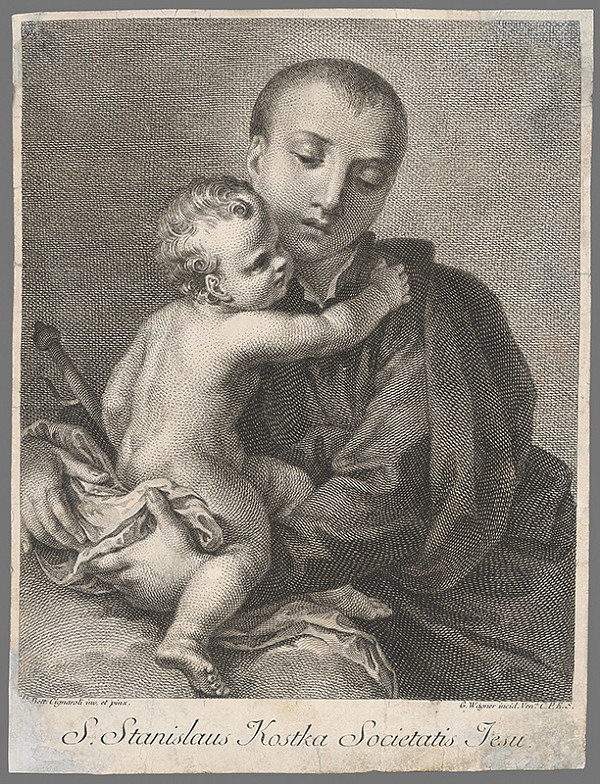 Stredoeurópsky maliar z 18. storočia – Svätec 