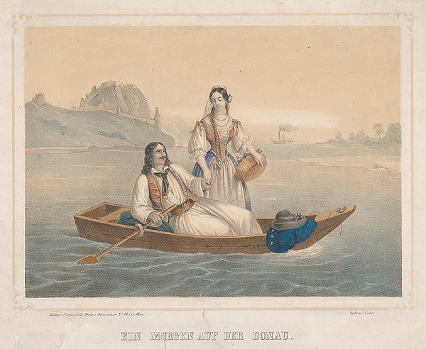 Joseph Loder – Ráno na Dunaji 