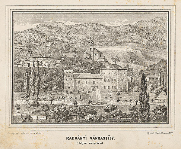 Jan Varsányi, Rohn – Radvaňský kaštieľ 