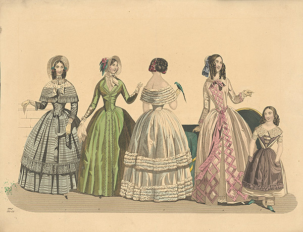 Neznámy autor – Módny list 