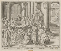 Maerten van Heemskerck, Claes Jansz. Visscher – Chlieb náš každodenný daj nám dnes 