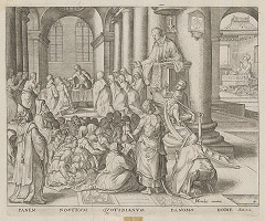 Maerten van Heemskerck, Claes Jansz. Visscher – Chlieb náš každodenný daj nám dnes 