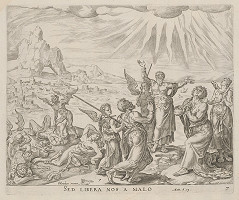 Maerten van Heemskerck, Claes Jansz. Visscher – Ale zbav nás od zlého (7) 