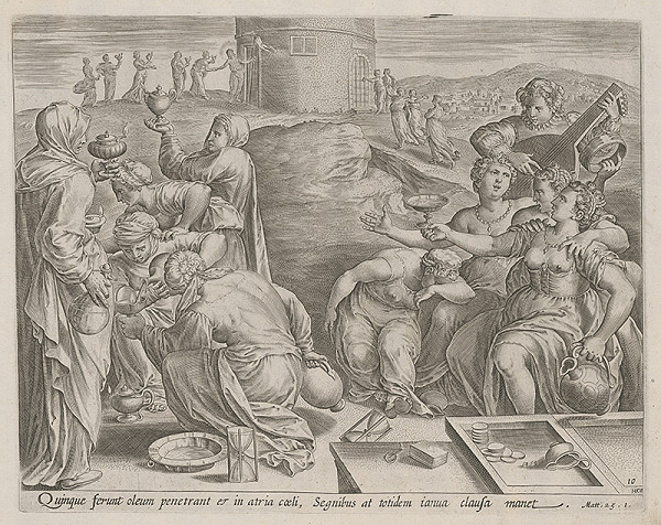 Stredoeurópsky maliar zo 17. storočia, Claes Jansz. Visscher – Podobenstvo o desiatich pannách 